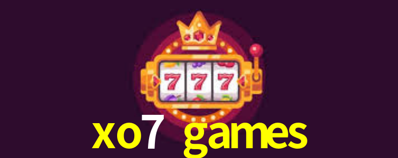 Interface do App xo7 games